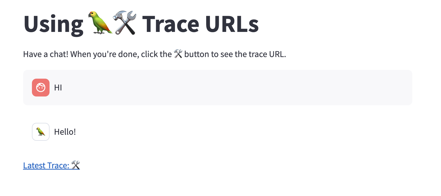 trace url